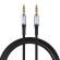 Cable Vipfan L11 mini jack 3.5mm AUX, 1m, gold plated (grey) image 1