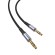 Cable VFAN L11 mini jack 3.5mm AUX, 1m, gold plated (grey) image 2