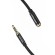 Cable Audio TRRS 3.5mm Male to 3.5mm Female Vention BHCBG 1,5m Black image 3