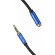Cable Audio TRRS 3.5mm Male to 3.5mm Female Vention BHCLF 1m Blue image 3