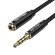 Cable Audio TRRS 3.5mm Male to 3.5mm Female Vention BHCBI 3m Black paveikslėlis 4