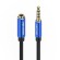 Cable Audio TRRS 3.5mm Male to 3.5mm Female Vention BHCLI 3m Blue paveikslėlis 2