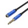 Cable Audio TRRS 3.5mm Male to 3.5mm Female Vention BHCLI 3m Blue фото 4