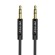 Cable Audio 3.5mm mini jack Vention BAGBD 0.5m Black Metal фото 1