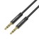 Cable Audio 3.5mm mini jack Vention BAGBD 0.5m Black Metal image 2