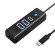 Orico Hub Adapter USB-C to 2x USB 3.0 + USB-C, 5 Gbps, 0.15m (Black) фото 2