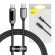 Baseus Display Cable USB-C to Type-C 100W 1m (black) image 1