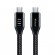Cable USB-C to USB-C Mcdodo CA-7132, 100W, 1.2m (black) фото 2