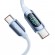 Cable USB-C to USB-C Toocki TXCTT1- XX04-B2, 2m, FC 100W (blue) фото 2