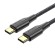 USB-C 2.0 to USB-C Cable Vention TAUBH 2m, 3A, LED Black фото 4