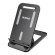 Mini foldable desktop phone holder Dudao F14S (black) image 1