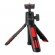 Selfie Stand Tripod PULUZ with Phone Clamp for Smartphones (Red) image 2