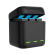 3-slot charger box Telesin  for GoPro Hero 12 / Hero 11 / Hero 10 / Hero 9 image 2