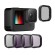 Lens filter set CPL+ND 8/16/32 Telesin for GoPro Hero 9 / Hero 10 / Hero 11 / Hero 12 (GP-FLT-903) фото 3