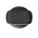 Silicone protective lens cover Puluz for Insta360 X3 (black) image 3