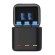Telesin 3-slot charger box for GoPro Hero 9 / Hero 10 / Hero 11 / Hero 12 + 2 batteries (GP-BNC-901) paveikslėlis 6