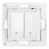 Shelly wall switch 2 button (white) фото 1