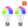 Smart Bulb LED WB4 (2-pack) Gosund (RGB) E27 Tuya image 1