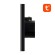 Smart Light Switch WiFi Avatto TS02-EU-B2 2 way (black) paveikslėlis 2