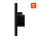 Smart Light Switch ZigBee Avatto ZTS02-EU-B3 3 Way TUYA (black) image 2