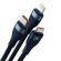 3in1 USB cable Baseus Flash Series 2, USB-C + micro USB + Lightning, 100W, 1.2m (blue) paveikslėlis 2