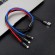 Baseus Rapid USB Cable 3in1 Type C / Lightning / Micro 3A 1,2M - Black paveikslėlis 10