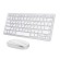 Mouse and keyboard combo Omoton KB066 30 (Silver) image 1