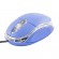 Esperanza TM102B Wired mouse Titanium (blue) image 2