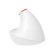 Wireless Vertical Mouse Delux M618C 2.4G 1600DPI RGB (white) image 3