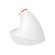 Wireless Vertical Mouse Delux M618C 2.4G 1600DPI RGB (white) paveikslėlis 3