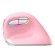 Wireless Vertical Mouse Delux M618Mini DB BT+2.4G 2400DPI (pink) image 2