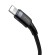 Baseus Cafule Cable Type-C to iP PD 18W 1m Gray+Black фото 7