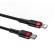 Baseus Cafule Cable Type-C to iP PD 18W 1m Red+Black фото 5