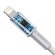 Baseus High Density Braided Cable Type-C to Lightning, PD,  20W, 1m (white) image 2