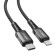 Cable USB-C to Lightning Acefast C1-01, 1.2m (black) фото 1