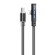 Cable USB-C to Lightning Mcdodo CA-3440 90 Degree 1.2m with LED (black) image 1
