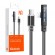 Cable USB-C to Lightning Mcdodo CA-3440 90 Degree 1.2m with LED (black) paveikslėlis 5