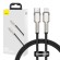 USB-C cable for Lightning Baseus Cafule, PD, 20W, 0,25m (black) image 1