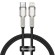 USB-C cable for Lightning Baseus Cafule, PD, 20W, 0,25m (black) фото 2