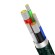 USB-C cable for Lightning Baseus Display, PD, 20W, 2m (green) paveikslėlis 6