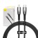 USB-C cable for Lightning Baseus Glimmer Series, 20W, 1m (Black) фото 1