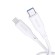 USB-C to Lightning Cable Ricomm RLS004CLW 1.2m paveikslėlis 2