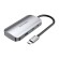 USB-C to USB-C Docking Station, 3x USB3.0, PD 0.15m Vention TNDHB, gray image 1