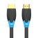 Cable HDMI 2.0 Vention AACBF, 4K 60Hz, 1m (black) фото 1