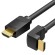 Cable HDMI 2.0 Vention AARBI 3m, Angled 90°, 4K 60Hz (black) image 2