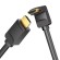 Cable HDMI 2.0 Vention AARBI 3m, Angled 90°, 4K 60Hz (black) image 3