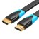 Flat HDMI Cable Vention VAA-B02-L300 3m 4K 60Hz  (Black) фото 1