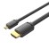 HDMI-D Male to HDMI-A Male Cable Vention AGIBI 3m, 4K 60Hz (Black) paveikslėlis 4