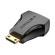 Adapter Mini HDMI Male to HDMI Female Vention AISB0 4K 30Hz (Black) paveikslėlis 2