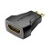 Adapter Mini HDMI Male to HDMI Female Vention AISB0 4K 30Hz (Black) image 3